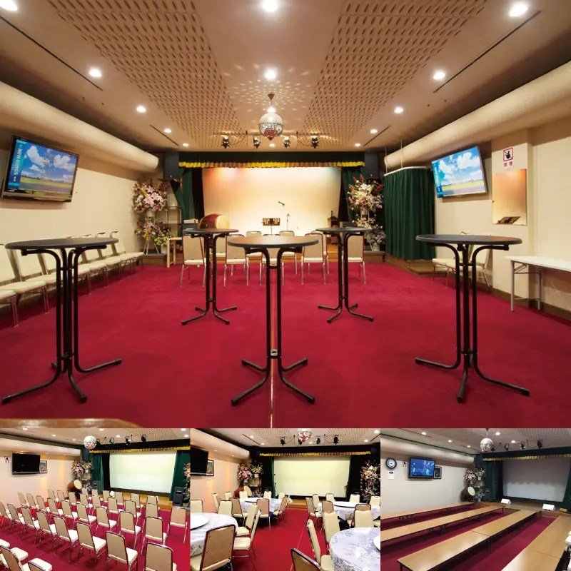 みどりスタジオは、カラオケのあるイベントやパーティー用スペース