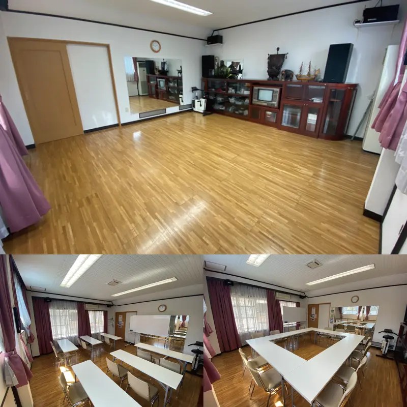 みどりスタジオは、カラオケのあるイベントやパーティー用スペース／貸切BBQ／ドローンコート／習い事用の多目的ルームを有する横浜市緑区の自然に囲まれたレンタルスペース。